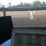 Office view Friday night