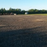 You can just about see my tent & trailer at the back of the car park